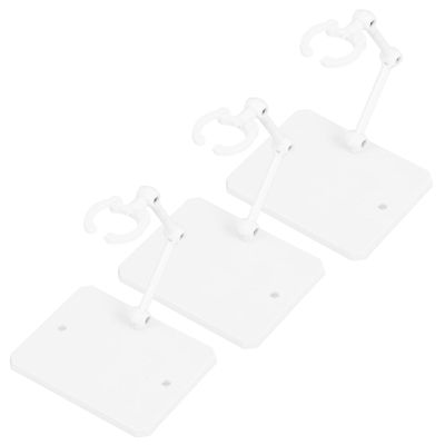 MINAOLULUS 3pcs Adjustable Action Figure Display Holders Versatile Doll Model Support Stands for Home Store Craft Show and Retail Use Strong Load-bearing Capacity and Break Resistance