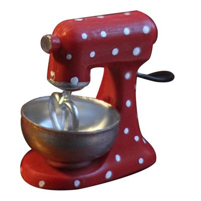Milisten Miniature Kitchen Mixer Toy Model Pretend Play Appliance for Boys and Girls for Boys Girls Creative Imagination Development Fun Miniature Kitchen Decor