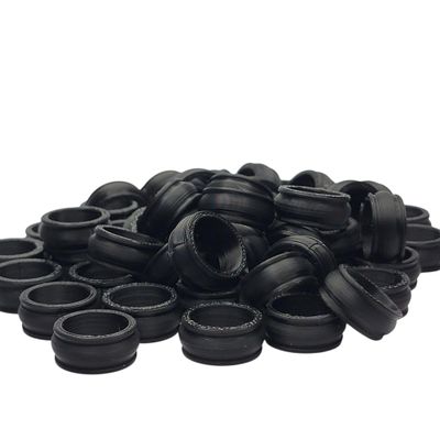 Pack of 50 Black Ring Displays for Marbles Spheres or Orbs Holds 5/8" to 1"