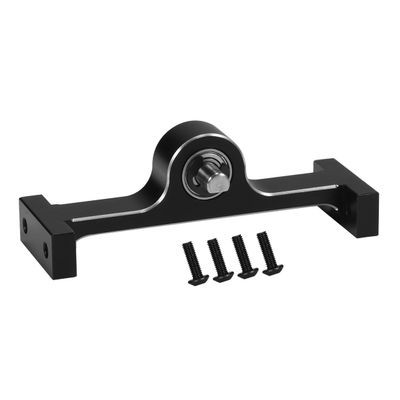 Aluminum Alloy 1/10 Transfer Case 70mm Width 5mm D-Shaped Shaft Transmission Gearbox for RC Crawler Cheater Rigs MOA 1.9 Shafty LCG Chassis Build