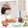 BESPORTBLE 1set Boy Girl Electric Train Toy Automatic Dispenser for Boys and Girls Fun Parent-boy Girl Play Recognition and Fine Motor Skills for Creative Learning and Development view 4