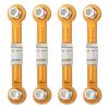 MECCANIXITY 4 Pcs Steering Servo Turnbuckle Rod RC Aluminum Alloy Linkages for HSP 1/10 94123 On-Road RC Car (Gold Tone, 38mm) view 1