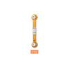 MECCANIXITY 2 Pcs Steering Servo Turnbuckle Rod RC Aluminum Alloy Linkages for HSP 1/10 94123 On-Road RC Car (Gold Tone, 38mm) view 3