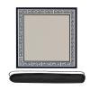 HTYRGHB Mahjong Mat Game Table Mat Suitable for Mahjong Tile Game Poker Game Mat is Made of Rubber Material(Blue,27.5inx27.5in) view 1