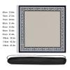 HTYRGHB Mahjong Mat Game Table Mat Suitable for Mahjong Tile Game Poker Game Mat is Made of Rubber Material(Blue,27.5inx27.5in) view 2