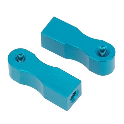 2Pcs Metal Servo Mount Fixing Bracket for Tamiya TT01 TT-01 1/10 RC Car Upgrade Parts