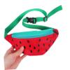 SHERCHPRY Watermelon Shaped Boy Girl Crossbody Bag Lightweight Nylon Shoulder Pouch for Girls Boys Adorable Design for Small Essentials Versatile Sling Style for Outings view 4