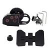 QTUONVD for Axial for SCX10 III II 90046 for Capra for TRX4 1/10 Low Speed Gearbox for LCG 2 Intermediate Gearbox with Overdrive Gear RC Upgrade Parts(Black) view 2