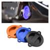 JININGLEZHIXIN Motorcycle CNC Oil Filter Cover Compatible With DUKE RC 125 200 390 SXF EXC 450 500 690 990 1050 1190 1290 Super Adventure RC8/RC8R(Orange) view 2