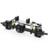 AQWBTYD RC Car Upgrade Parts for WPL B14 B16 B36 C24 C34 4WD 6WD Rc Truck Car Upgraded Metal Servo Fixed Mount Bracket Kit Parts Modified Parts(Black) view 2