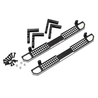 PWKSYTBJ 2 Piece Aluminum Side Metal Cleat Pedal for Trax/as TRX-4 Defender Trx4 Bronco 1/10 Scale Rc Crawler Upgraded Parts