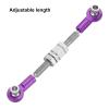 MECCANIXITY 4 Pcs Steering Servo Turnbuckle Rod RC Aluminum Alloy Linkages for HSP 1/10 94123 On-Road RC Car (Purple, 38mm) view 4