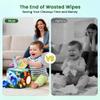 JKHEPL Baby Toys 6-12 Months - Baby Tissue Box Toy for 6 9 12 18 Months Old Montessori Sensory Toys for 1 Year Old Boy Infant Scarf Toy with Crinkle Tissues & Fine Motor Easter Basket Stuffers view 3
