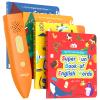 KOKODI Talking Pen Books Sets, Autism Sensory Games, Interactive Audio Sound Books Kids Learning Electronic Toys for Toddlers Kids, Early Educational Gifts Birthday Gifts for Boys Girls Age 2 3 4 5 view 1