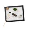 BCOATH Sandbox Sand Art Ornaments Home Office Desktop Adornment Decorative Pendulum for Meditation Zen Desk Decor view 1