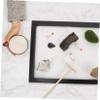 BCOATH Sandbox Sand Art Ornaments Home Office Desktop Adornment Decorative Pendulum for Meditation Zen Desk Decor view 3