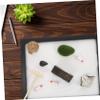 BCOATH Sandbox Sand Art Ornaments Home Office Desktop Adornment Decorative Pendulum for Meditation Zen Desk Decor view 4