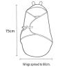 DUDUELITE Baby Swaddle Blanket with Hood,Suitable for newborns,boys and girls,Soft Cotton Sleep Sack (fruit) view 2