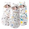 DUDUELITE Baby Swaddle Blanket with Hood,Suitable for newborns,boys and girls,Soft Cotton Sleep Sack (fruit) view 3