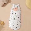DUDUELITE Baby Swaddle Blanket with Hood,Suitable for newborns,boys and girls,Soft Cotton Sleep Sack (fruit) view 4