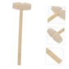 CIYODO 36Pcs Wooden Mallet Hammer Interactive Pounding Tools for Parent Play Muscle Development and Fun Shell Knocking Activities view 4