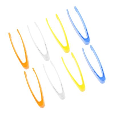 BESPORTBLE 8Pcs Plastic Tweezers for Boy Girl Fine Motor Skills Training Lightweight Tongs for Science Experiments Nature Observation Jewelry Crafting and Outdoor Learning Activities