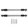 304 Stainless Steel Front Steering Adjustable Tie Rod Link Rod Linkage 8997 for TRAXXAS Maxx 2.0 WideMaxx 1/10 RC Car Upgrade view 1
