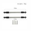 304 Stainless Steel Front Steering Adjustable Tie Rod Link Rod Linkage 8997 for TRAXXAS Maxx 2.0 WideMaxx 1/10 RC Car Upgrade view 3