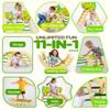 Philnas Pikler Triangle Set, 11-in-1 Montessori Climbing Toy for Toddlers, Foldable Wooden Indoor Jungle Gym & Playground Climber for Learning and Motor Skills (18 Months7 Years) view 4