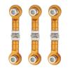 MECCANIXITY 3 Pcs Steering Servo Turnbuckle Rod RC Aluminum Alloy Linkages for HSP 1/10 94123 On-Road RC Car (Gold Tone, 32mm) view 1