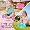 Kids Walkie Talkies Gifts for Girls: Toys Walkie Talkies for Kids 2 Pack Easter Birthday Gifts for 3 4 5-7 Year Old Girls Grandkids Toys Age 4-5 6-8 Years Old Basket Stuffers Pink view 2
