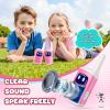 Kids Walkie Talkies Gifts for Girls: Toys Walkie Talkies for Kids 2 Pack Easter Birthday Gifts for 3 4 5-7 Year Old Girls Grandkids Toys Age 4-5 6-8 Years Old Basket Stuffers Pink view 4