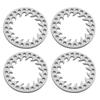 4PCS Aluminum Alloy 1.9 Inch Beadlock Wheel Outer Ring for 1/10 RC Crawler Axial SCX10 TRX4 TRX6 D90 CC01 1.9 Wheels Hub(G-4) view 1