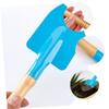 FOYTOKI 1Set Mini Gardening Tools Metal Shovel Hoe Rake for Planting Fun for Little Hands for Outdoor Activities view 4