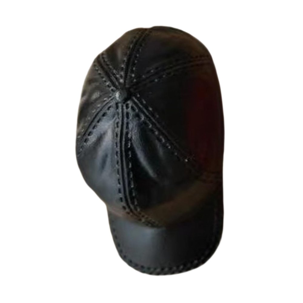 1/6 Scale Action Figure Hat, Black Rubber Baseball Cap for 12'' Dolls