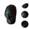 1/6 Scale Action Figure Hat, Black Rubber Baseball Cap for 12'' Dolls view 3