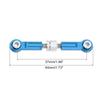 MECCANIXITY 6 Pcs Steering Servo Turnbuckle Rod RC Aluminum Alloy Linkages for A959 A969 A979 K929 1/18 On-Road RC Car (Blue, 37mm) view 2