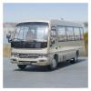 1 24 for Toyota Coaster Bus Alloy Car Model Sound and Light Pull Back Car Enthusiasts Collectibles Birthday Gift Simulation Vehicle Playset(Gray) view 2