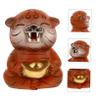 BESPORTBLE Ceramic Tiger Piggy Bank for Boys and Girls Coin Jar Adorable Design Home Decor for Saving Coins for Birthdays and Holidays view 2