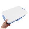 Abaodam Portable Sand Tray Organizer with Lid Handheld Sandbox for Kids for Classroom Activities Sturdy Plastic Storage Box for Sensory Play view 3