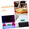 Alasum 6pcs Air Hockey Pucks Pads Replacement Self-Adhesive Mallet Pads for Strike Sticker Handles Accessories view 3