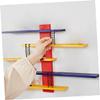 AKOOSY DIY Wall Doll Display Rack for Figurines Decorative Small Shelf for Bedroom Wall-Mounted Toy Organizer Aesthetic Design for Students and Collectors view 3
