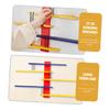 AKOOSY DIY Wall Doll Display Rack for Figurines Decorative Small Shelf for Bedroom Wall-Mounted Toy Organizer Aesthetic Design for Students and Collectors view 4