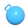 ERINGOGO Boy Girl Inflatable Bounce Ball Blue PVC Jumping Toy Grip Handle for Indoor Promotes Coordination and Balance Ages view 1