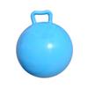ERINGOGO Boy Girl Inflatable Bounce Ball Blue PVC Jumping Toy Grip Handle for Indoor Promotes Coordination and Balance Ages view 2