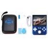 CHEOTIME Retro Handheld Game Console, 3.5 Inch Screen Portable Pocket Game Console Mini Retro Video Console for Entertainment (Blue Transparent) view 1