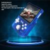 CHEOTIME Retro Handheld Game Console, 3.5 Inch Screen Portable Pocket Game Console Mini Retro Video Console for Entertainment (Blue Transparent) view 4
