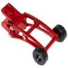 LJXSZ Wheelie Bar Compatible with MJX Hyper Go 1/14 Upgrade 14209 14210 H14BM High Speed Rc Car Aluminum Alloy Adjustable Part Replace(Red) view 1