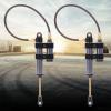 EVTSCAN 2pcs Metal RC Shock Absorber Spring Accessory Fit SCX10 D90 4 RC Car Blue 100mm 110mm Titanium Color Remote Control Vehicle Vibration Reduction (100m) view 3