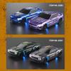 Aetheria RC Drift Car 1/43 Scale 4WD Full-Proportional Racing Car Radio Control High Speed Model with LED Lights, Mini Race Vehicle Ready to Go Without Gyro - Green view 4